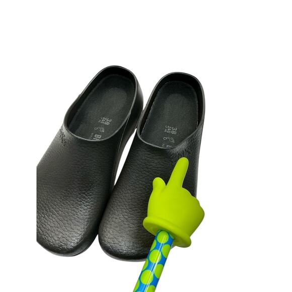 Birkenstock Professional Birki by Birkenstock Clog Shoes Black Size 38 - Picture 11 of 13